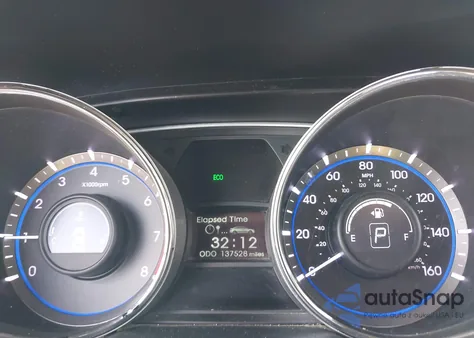 2014 Hyundai Sonata Gls z USA, uszkodzony, nr VIN 5NPEB4AC7EH854350